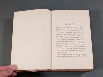 Lot 44 - Churchill (Winston S.). Liberalism and the Social Problem, 1st edition, 1909