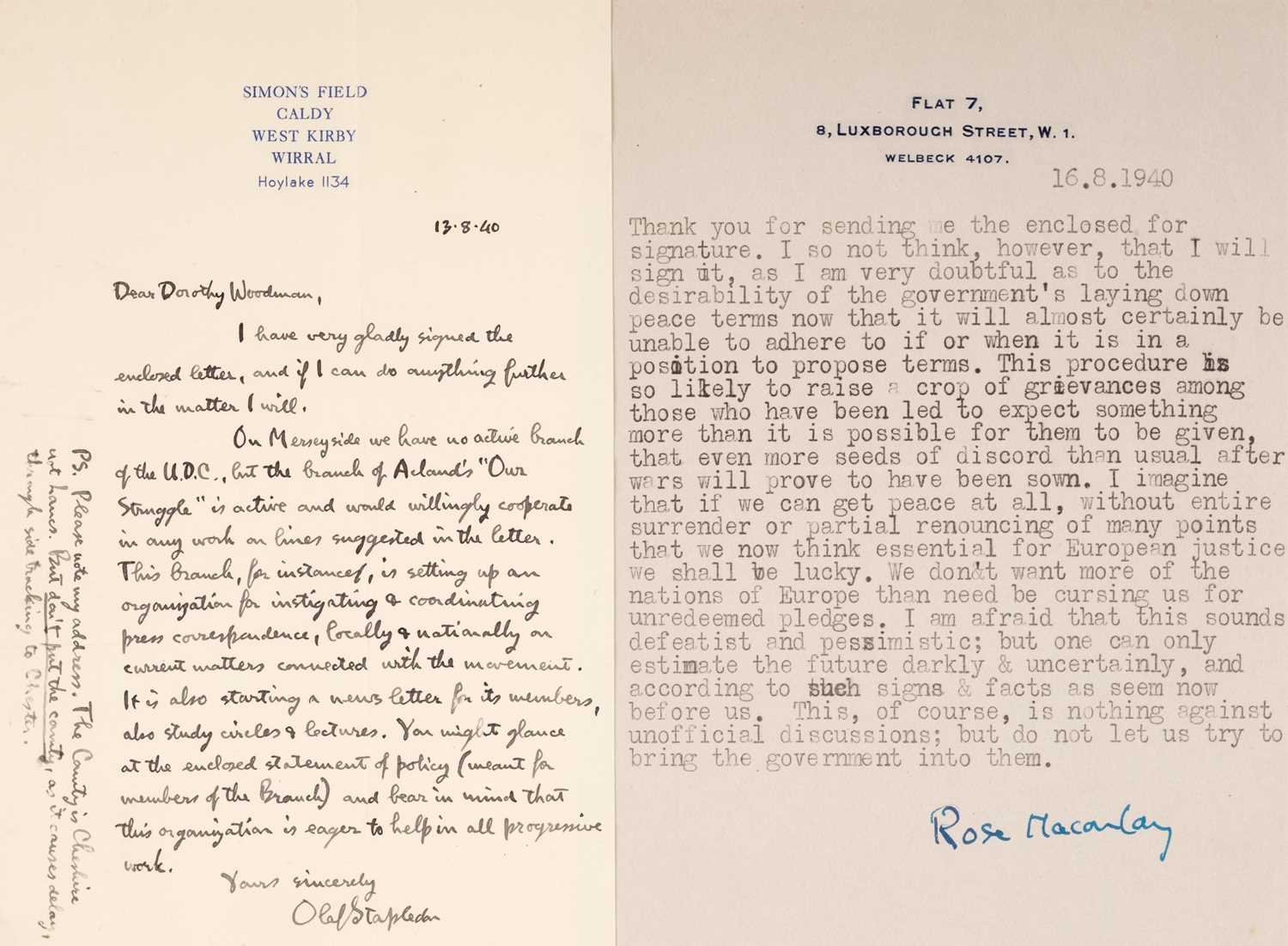 Lot 359 - Literary Autographs. A group of