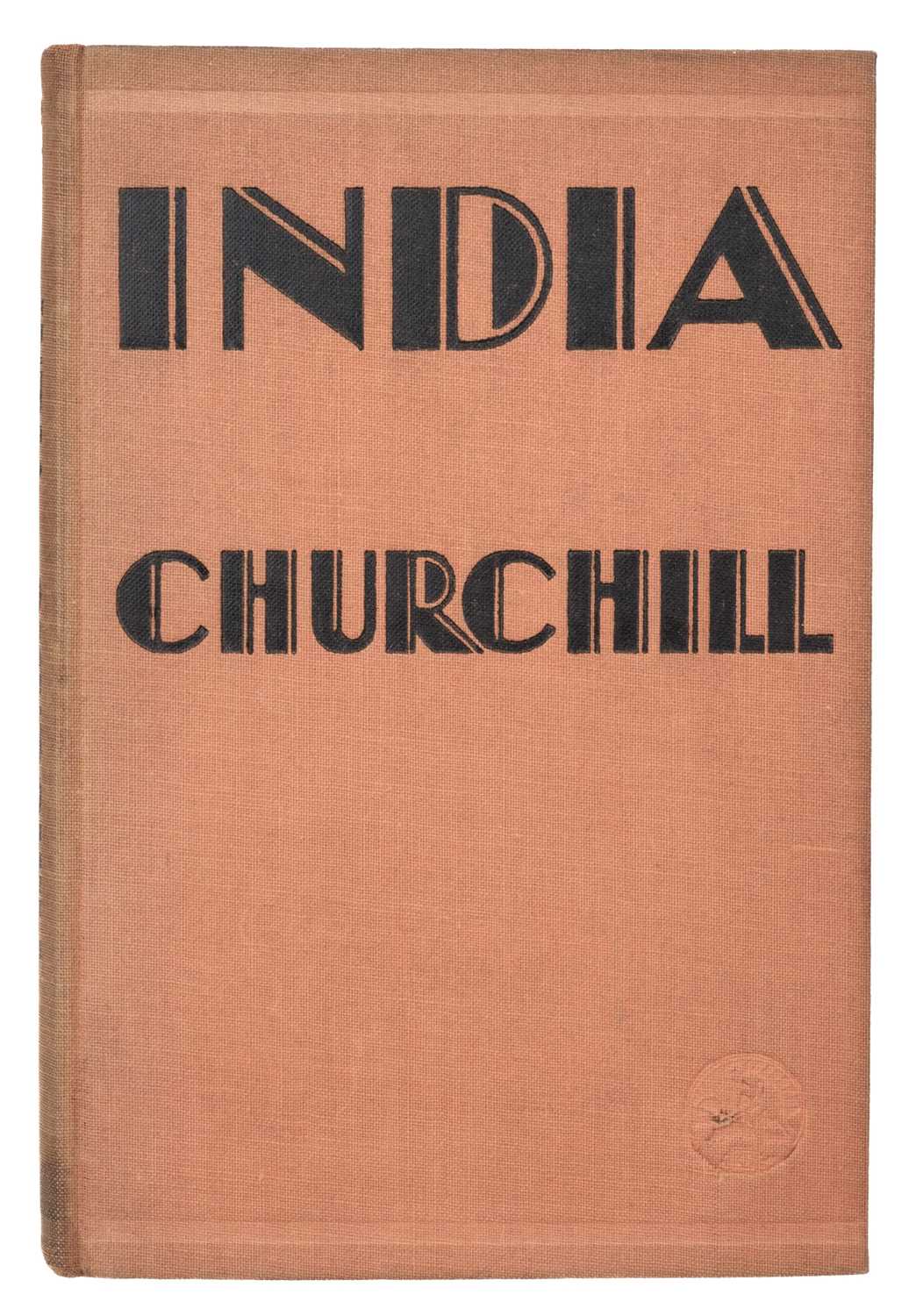 Lot 43 - Churchill (Winston S.). India Speeches, 1st edition, 1931