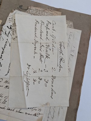 Lot 283 - Medical Receipts. A manuscript pharmaceutical and veterinary receipts book, circa 1820-1830