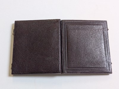 Lot 34 - Lowder Family. A quarter-plate daguerreotype of a young man in naval uniform