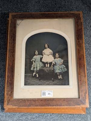 Lot 23 - Hay (George Heron & David Syme, photographers). A group of 4 full plate ambrotypes