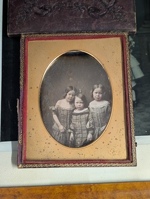 Lot 23 - Hay (George Heron & David Syme, photographers). A group of 4 full plate ambrotypes