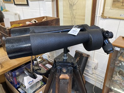 Lot 19 - Turret Binoculars. A rare pair of Carl Zeiss 'Starmorbi' turret binoculars, No 1441