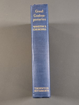 Lot 41 - Churchill (Winston S.). Great Contemporaries, 1st edition, 1937