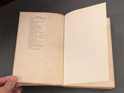 Lot 40 - Churchill (Winston S.). Arms and the Covenant, 1st edition, 1938