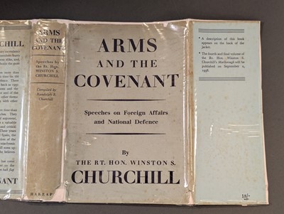 Lot 40 - Churchill (Winston S.). Arms and the Covenant, 1st edition, 1938