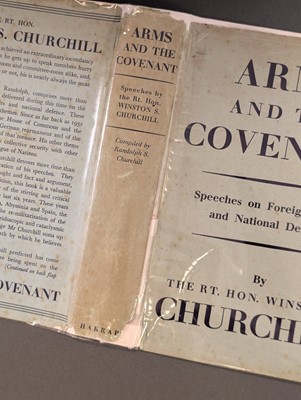 Lot 40 - Churchill (Winston S.). Arms and the Covenant, 1st edition, 1938
