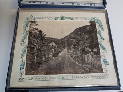 Lot 42 - Seychelles. A very fine collection of 25 photographs taken by Colonel Lambert Playfair..., and others