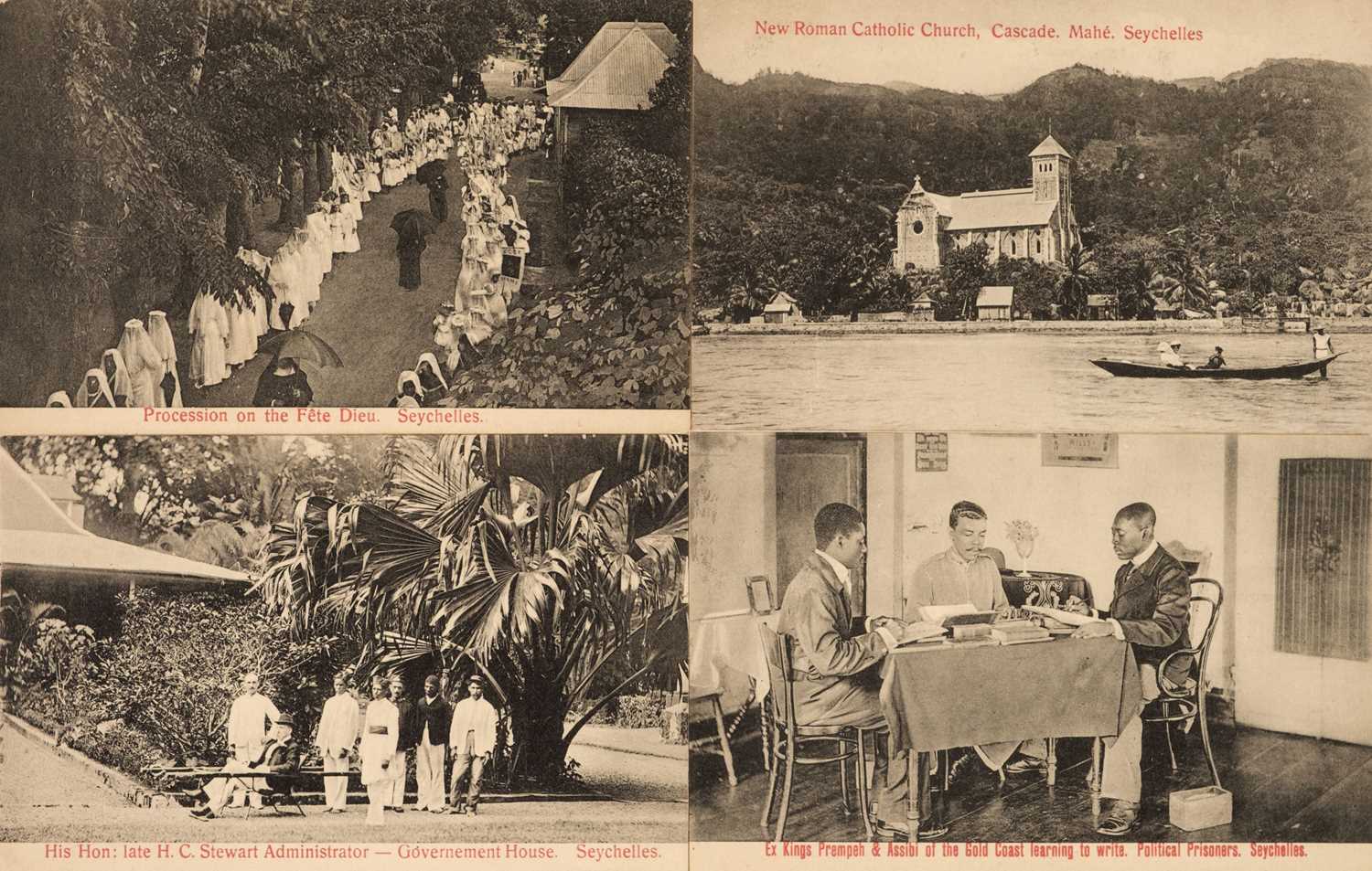 Lot 230 - Seychelles. A superlative private collection of Seychelles postcards, c. 1903 and later