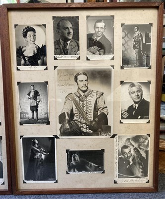 Lot 455 - Opera Singers. A collection of 75 mostly signed photographs..., circa 1880-1920