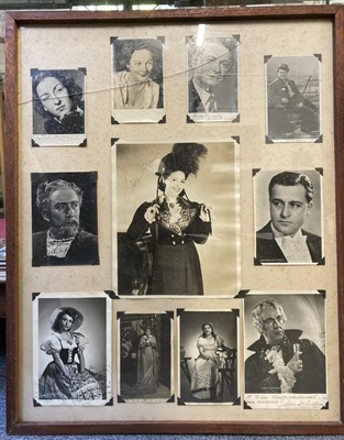 Lot 455 - Opera Singers. A collection of 75 mostly signed photographs..., circa 1880-1920