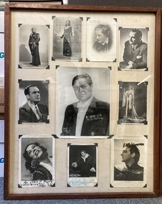 Lot 455 - Opera Singers. A collection of 75 mostly signed photographs..., circa 1880-1920