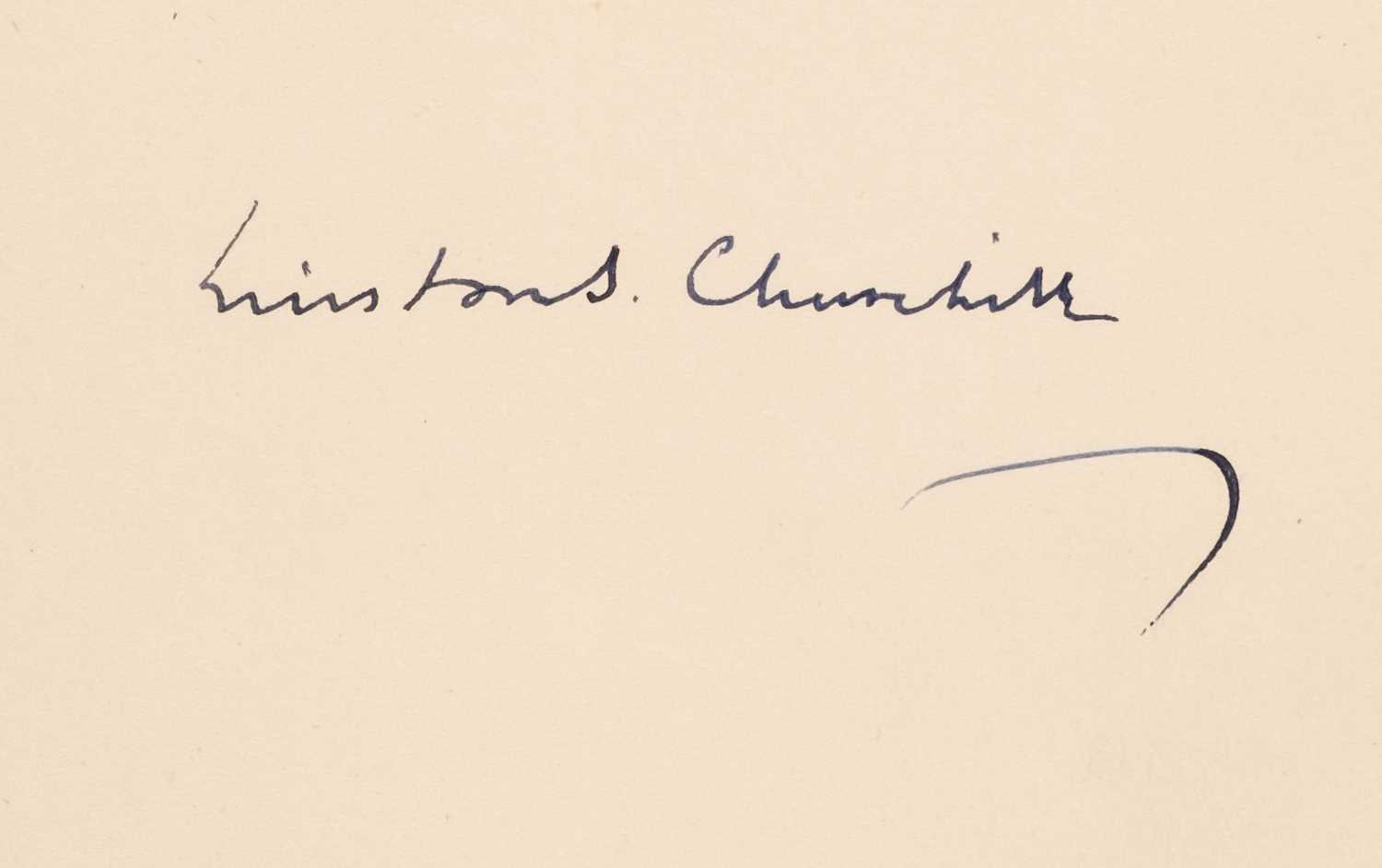 Lot 39 - Churchill (Winston S.). A History of the English-Speaking Peoples, 4 volumes, one signed