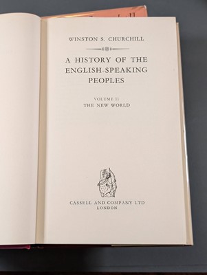 Lot 39 - Churchill (Winston S.). A History of the English-Speaking Peoples, 4 volumes, one signed