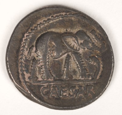 Lot 598 - Roman Empire. Julius Caesar, AR Denarius, circa 49-48 B.C.