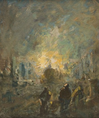 Lot 338 - Douglas (Sholto Johnstone, 1871-1958). Figures in a Landscape and one other