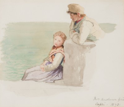Lot 161 - Anderson (Sophie, 1823-1903). Capri, 1872