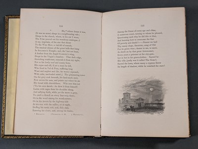 Lot 12 - Fore-edge painting. Italy, A Poem by Samuel Rogers, London: T. Cadell, Strand; and E. Moxon, 64, New Bond Street., 1830