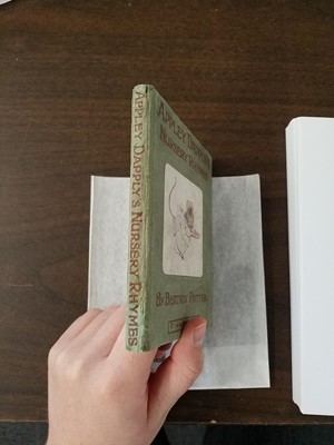 Lot 65 - Potter (Beatrix). Appley Dapply's Nursery Rhymes, 1917, inscribed by Beatrix Potter