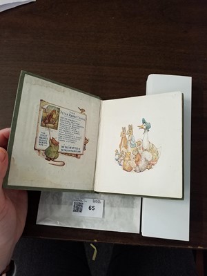 Lot 65 - Potter (Beatrix). Appley Dapply's Nursery Rhymes, 1917, inscribed by Beatrix Potter