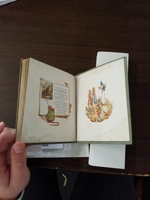 Lot 65 - Potter (Beatrix). Appley Dapply's Nursery Rhymes, 1917, inscribed by Beatrix Potter
