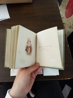 Lot 65 - Potter (Beatrix). Appley Dapply's Nursery Rhymes, 1917, inscribed by Beatrix Potter