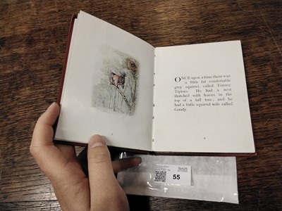 Lot 55 - Potter (Beatrix). The Tale of Timmy Tiptoes, 1st deluxe edition, 1911