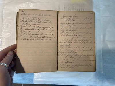 Lot 5 - Australian Manuscript Diary. Mr John Matthews Journal... to the Australian Colonies 1849