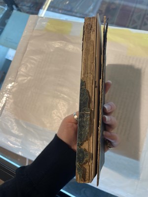 Lot 5 - Australian Manuscript Diary. Mr John Matthews Journal... to the Australian Colonies 1849