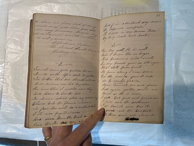 Lot 5 - Australian Manuscript Diary. Mr John Matthews Journal... to the Australian Colonies 1849
