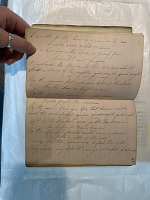 Lot 5 - Australian Manuscript Diary. Mr John Matthews Journal... to the Australian Colonies 1849