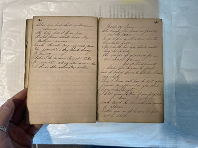 Lot 5 - Australian Manuscript Diary. Mr John Matthews Journal... to the Australian Colonies 1849