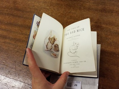 Lot 26 - Potter (Beatrix). The Tale of Two Bad Mice, 1st deluxe edition, 1904