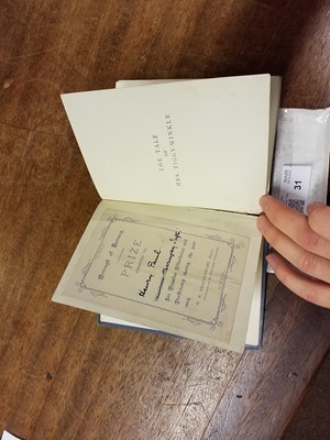 Lot 31 - Potter (Beatrix). The Tale of Mrs. Tiggy-Winkle, 1st deluxe edition, 1905