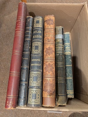 Lot 13 - French Atlases. A collection of Thirteen Atlases, 19th century