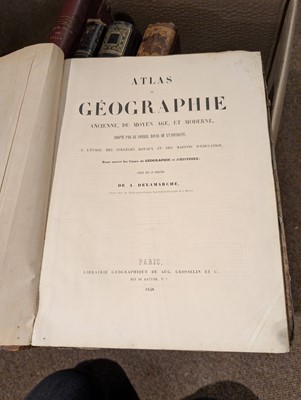 Lot 13 - French Atlases. A collection of Thirteen Atlases, 19th century