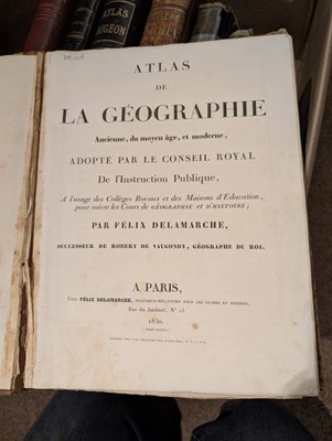 Lot 13 - French Atlases. A collection of Thirteen Atlases, 19th century