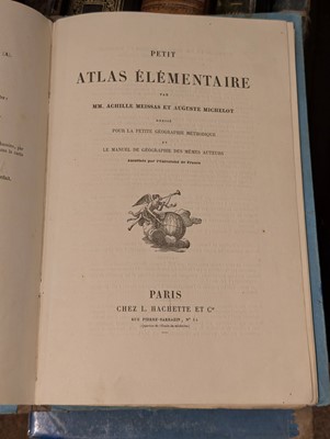 Lot 13 - French Atlases. A collection of Thirteen Atlases, 19th century