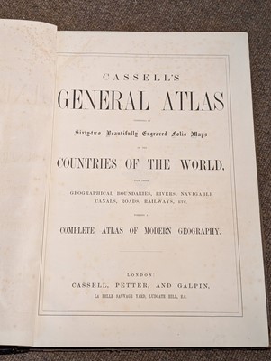 Lot 2 - Atlases. A Collection of 12 Atlases, mostly 19th century