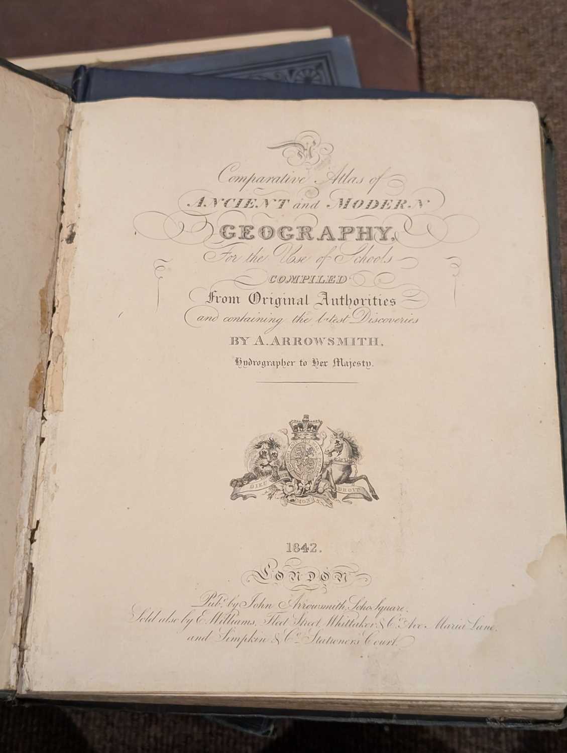 Lot 4 - Atlases. A Collection of 16 Atlases, mostly 19th century