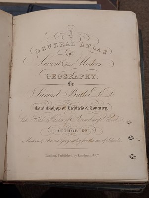 Lot 4 - Atlases. A Collection of 16 Atlases, mostly 19th century