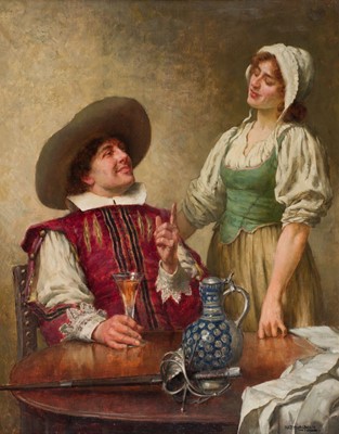 Lot 308 - Breakspeare (William, 1855-1914). Imbibing