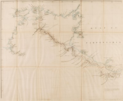 Lot 103 - Australia. Arrowsmith (J.), Dr Ludwig Leichhardt's route in Australia..., 1847