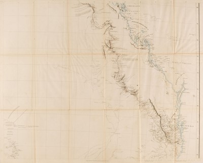 Lot 103 - Australia. Arrowsmith (J.), Dr Ludwig Leichhardt's route in Australia..., 1847