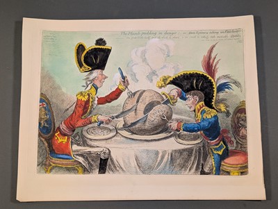 Lot 177 - Gillray (James). The Plumb-pudding in Danger..., H. G. Bohn [1851]