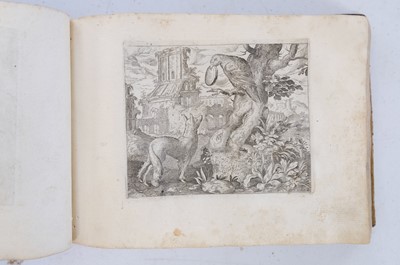 Lot 11 - Sadeler (Aegidius, circa 1570-1629). Theatrum Morum, 1608