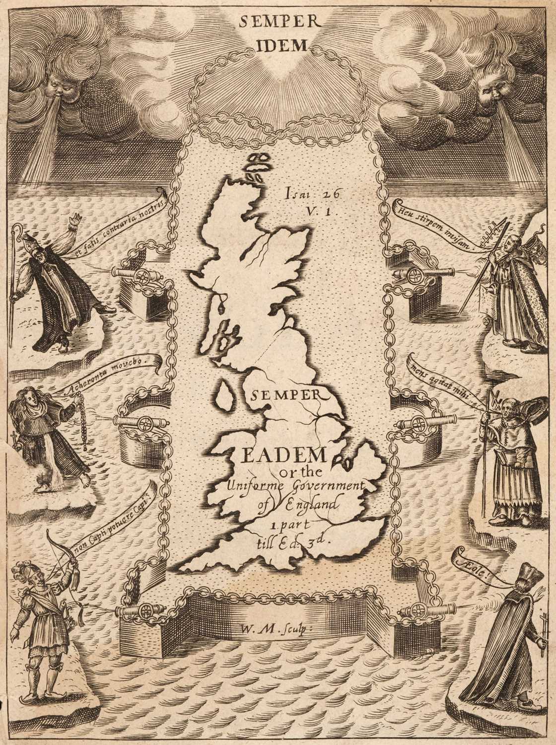Lot 238 - Bacon (Nathaniel). An historicall discourse of the uniformity of the government of England, 1647