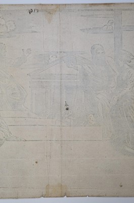 Lot 7 - Georg Matheus (active 1554-1572). Martha and Magdalen Ascending the Steps, 1480-1534