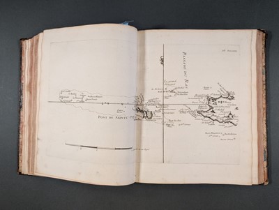 Lot 19 - Le Rouge (George Louis). Recueil des côtes maritimes de France, 1st edition, Paris, 1757